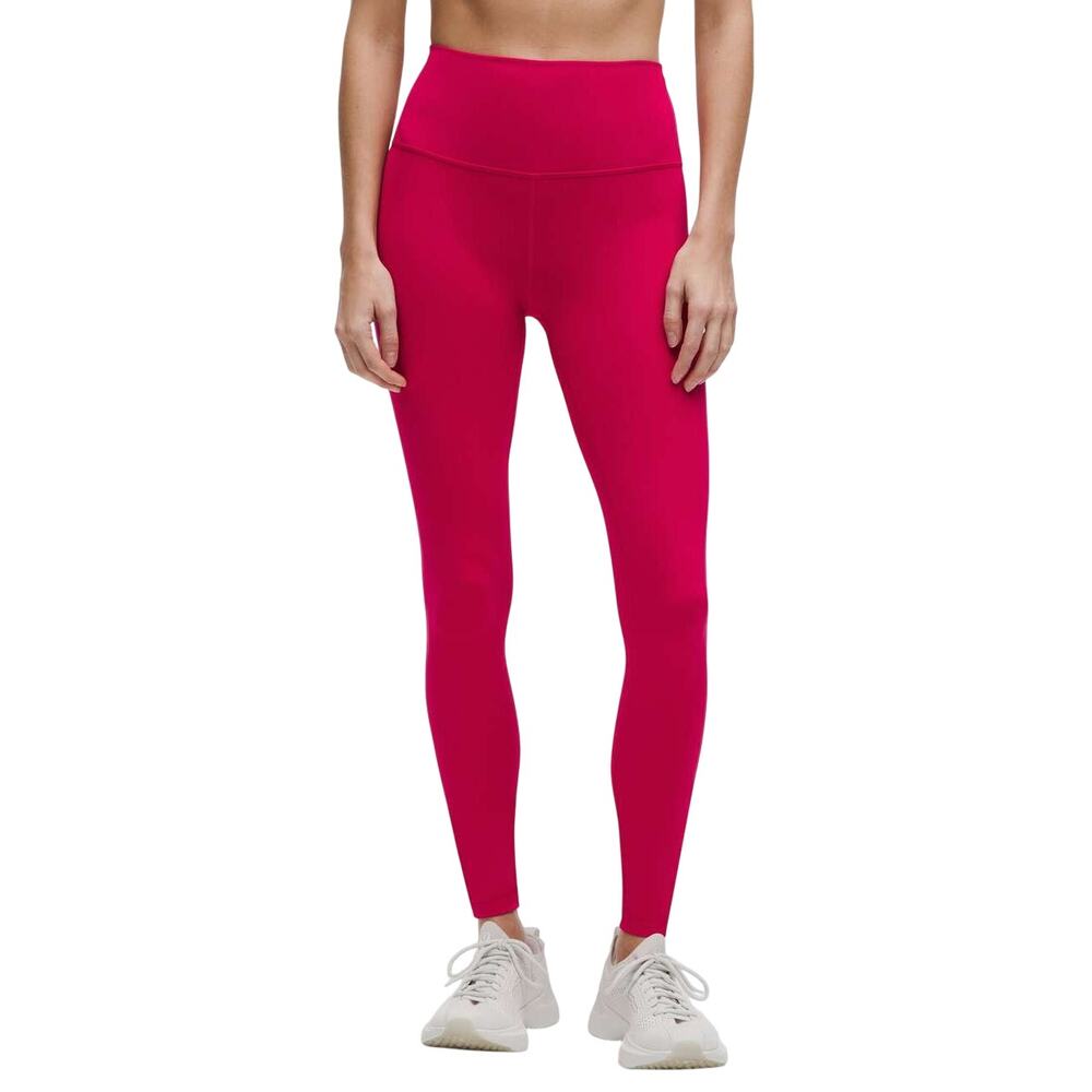 Lululemon NWT Wunder Train High-Rise Tight 28" Pink Dragonfruit Size 14 Everlux